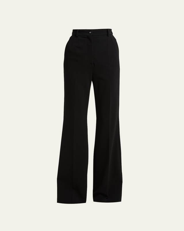 Milan Stitch Flare Trousers